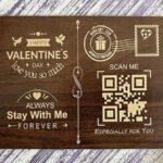 valentain card dark